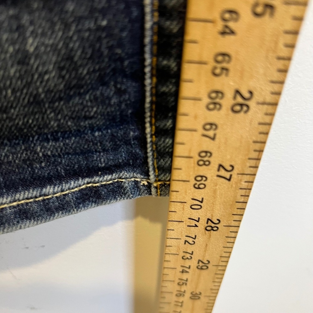 7 For All Mankind Women Josefina Jeans Distressed Boyfriend Blue 31 - Picture 12 of 16